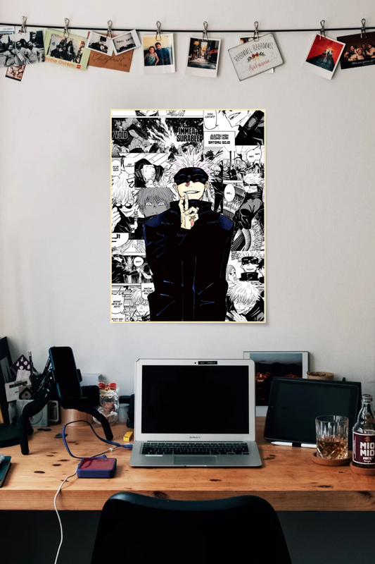 Satoru GOJO Fan Art |Jujutsu Kaisen #001 | Anime | Single Poster