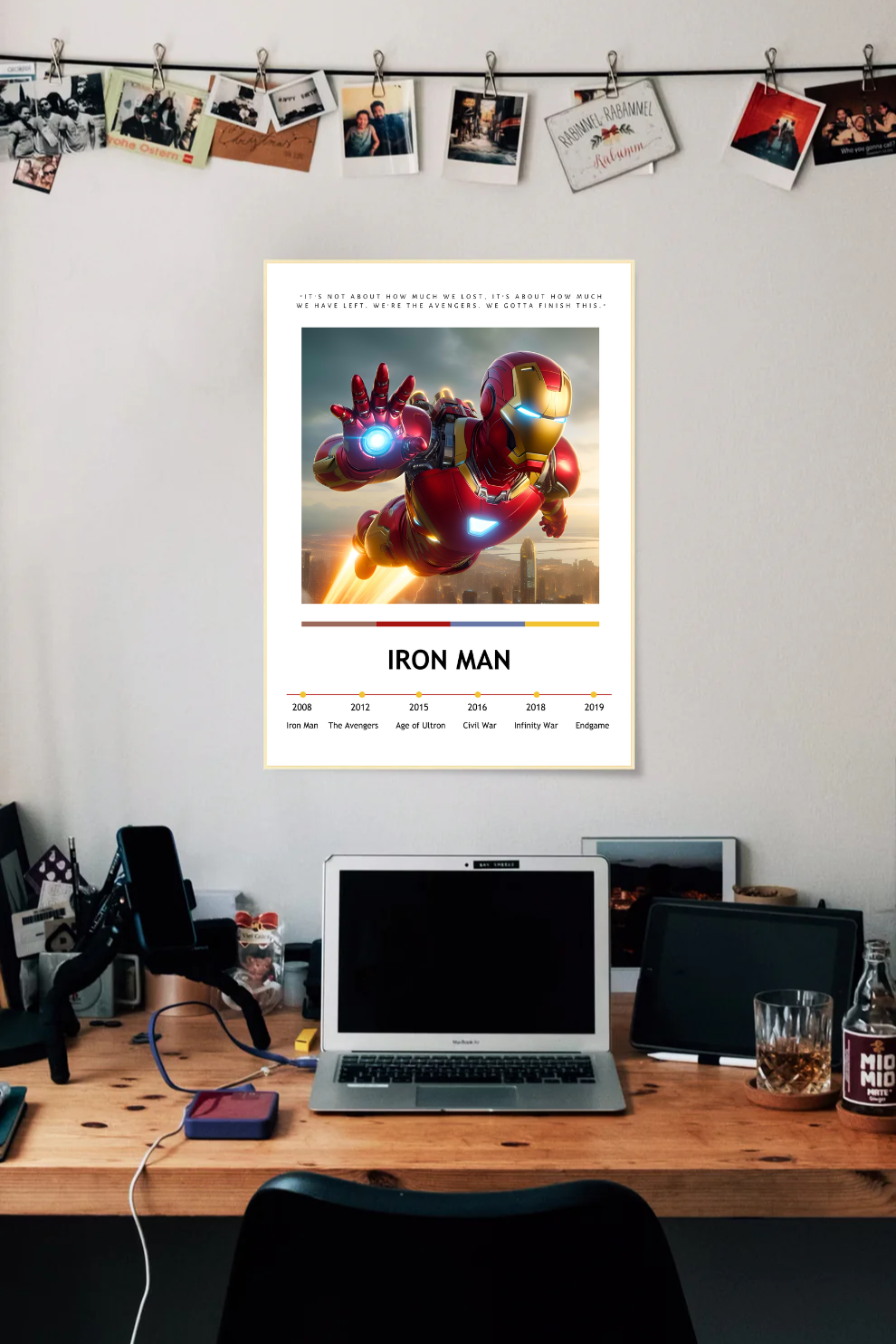 Ironman Fan Art | Superhero | Single Poster