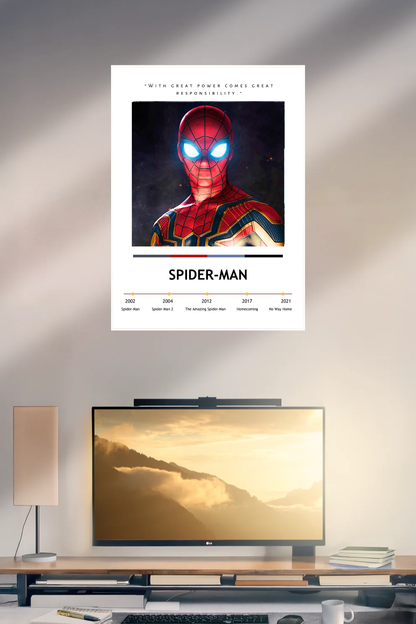 Spiderman Fan Art | Superhero | Single Poster