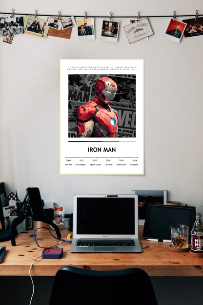 Ironman Fan Art | Superhero | Single Poster