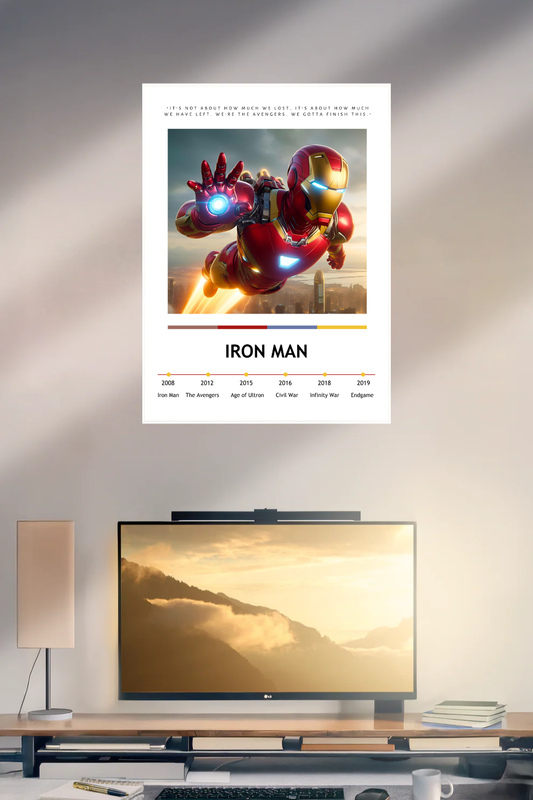 Ironman Fan Art | Superhero | Single Poster