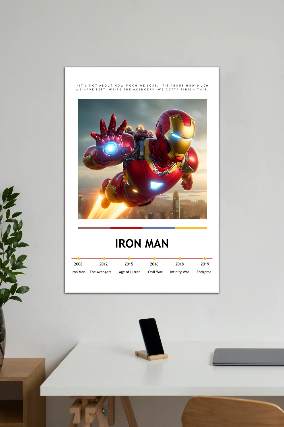 Ironman Fan Art | Superhero | Single Poster