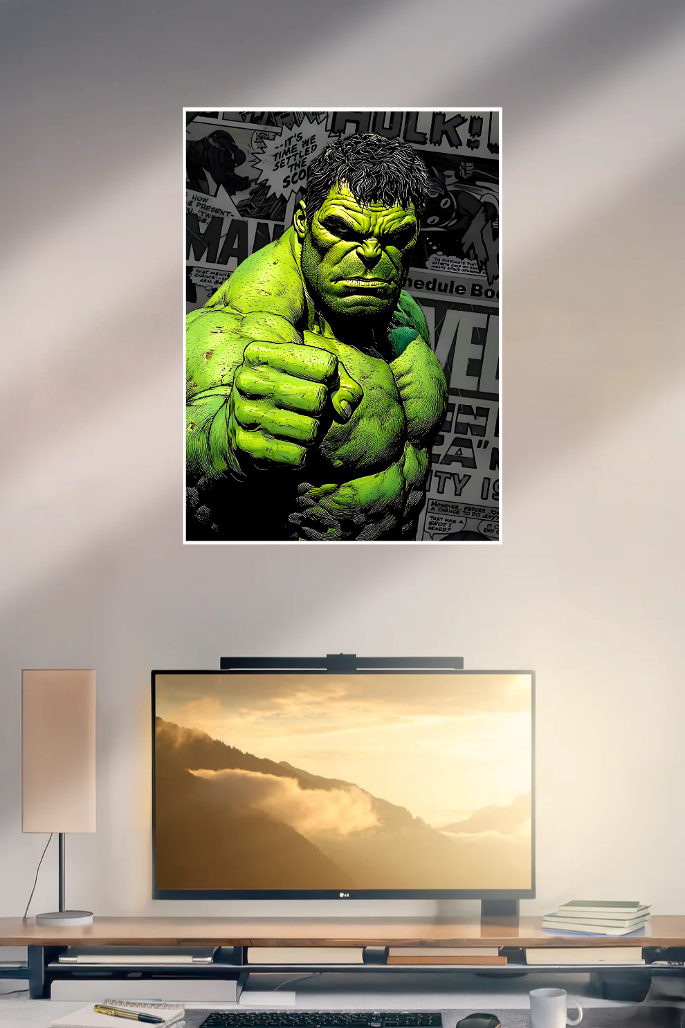 Hulk Fan Art | Superhero | Single Poster