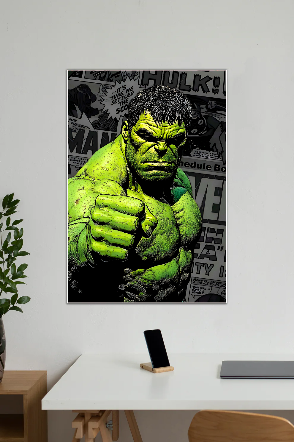 Hulk Fan Art | Superhero | Single Poster