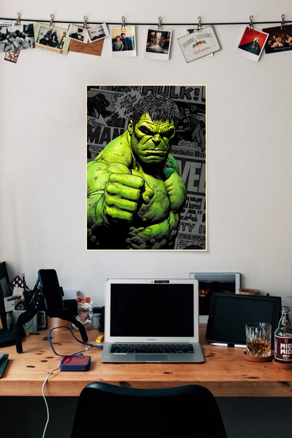 Hulk Fan Art | Superhero | Single Poster