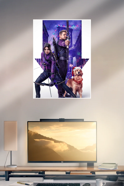 Hawkeye Super Hero Fan Art | Superhero | Single Poster