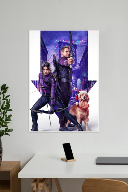Hawkeye Super Hero Fan Art | Superhero | Single Poster