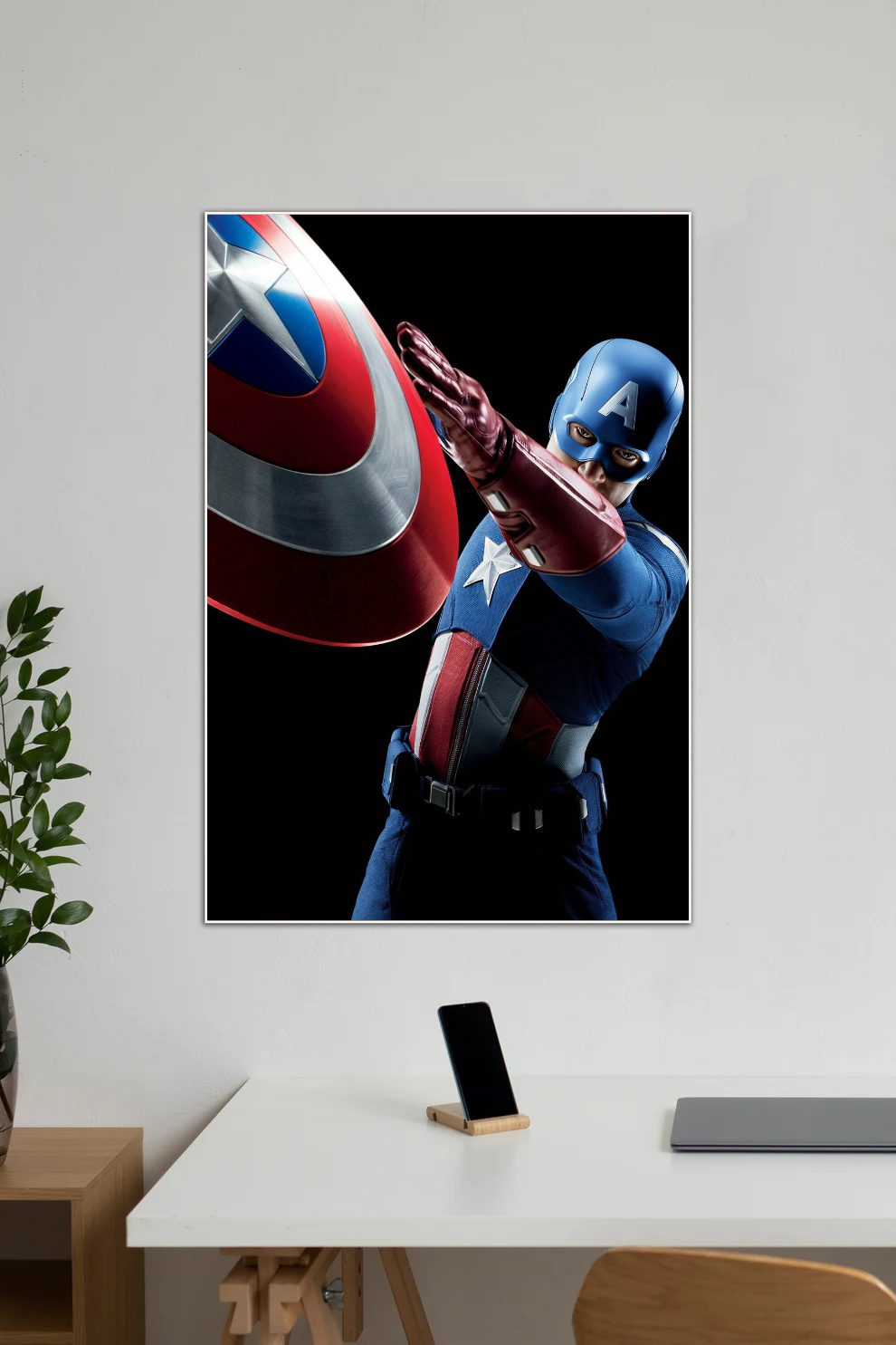 Captain America Fan Art | Superhero | Single Poster
